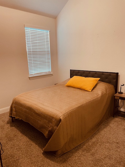 1925 Waterfall Avenue Leander, TX 78641 - Photo 15 of 17 a bedroom with a bed and a window