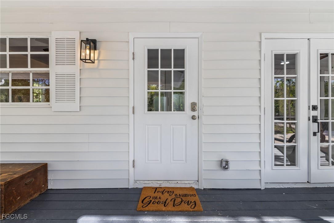17780-800 Caloosa Road Alva, FL 33920 - Photo 6 of 42 a view of entrance door of the house