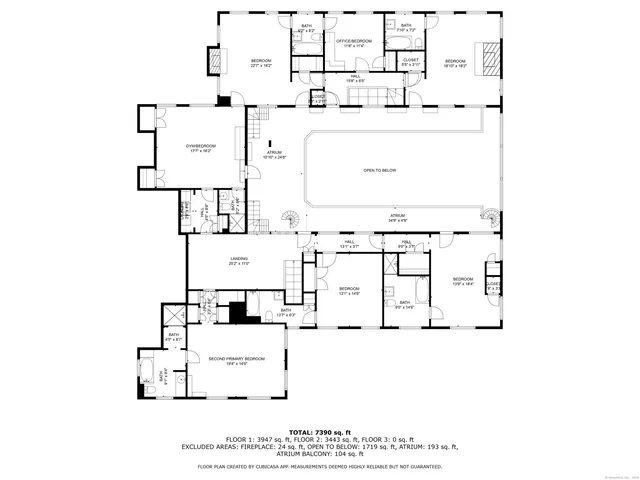 a picture of a floor plan