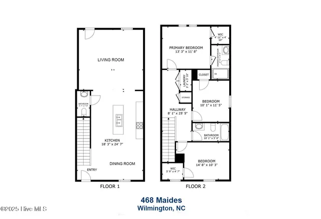 $1,900 | 468 Maides Avenue, Wilmington, NC 28405