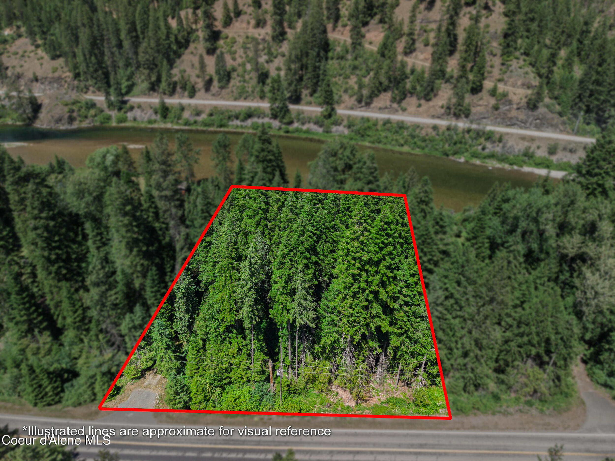 30839 St Joe River Road Calder, ID 83808 - Photo 27 of 33 Property Lines are Approx.