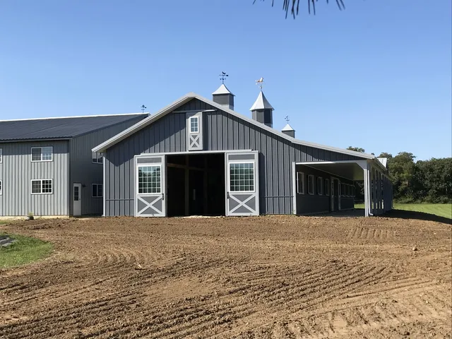 a front view of a house with a garage
