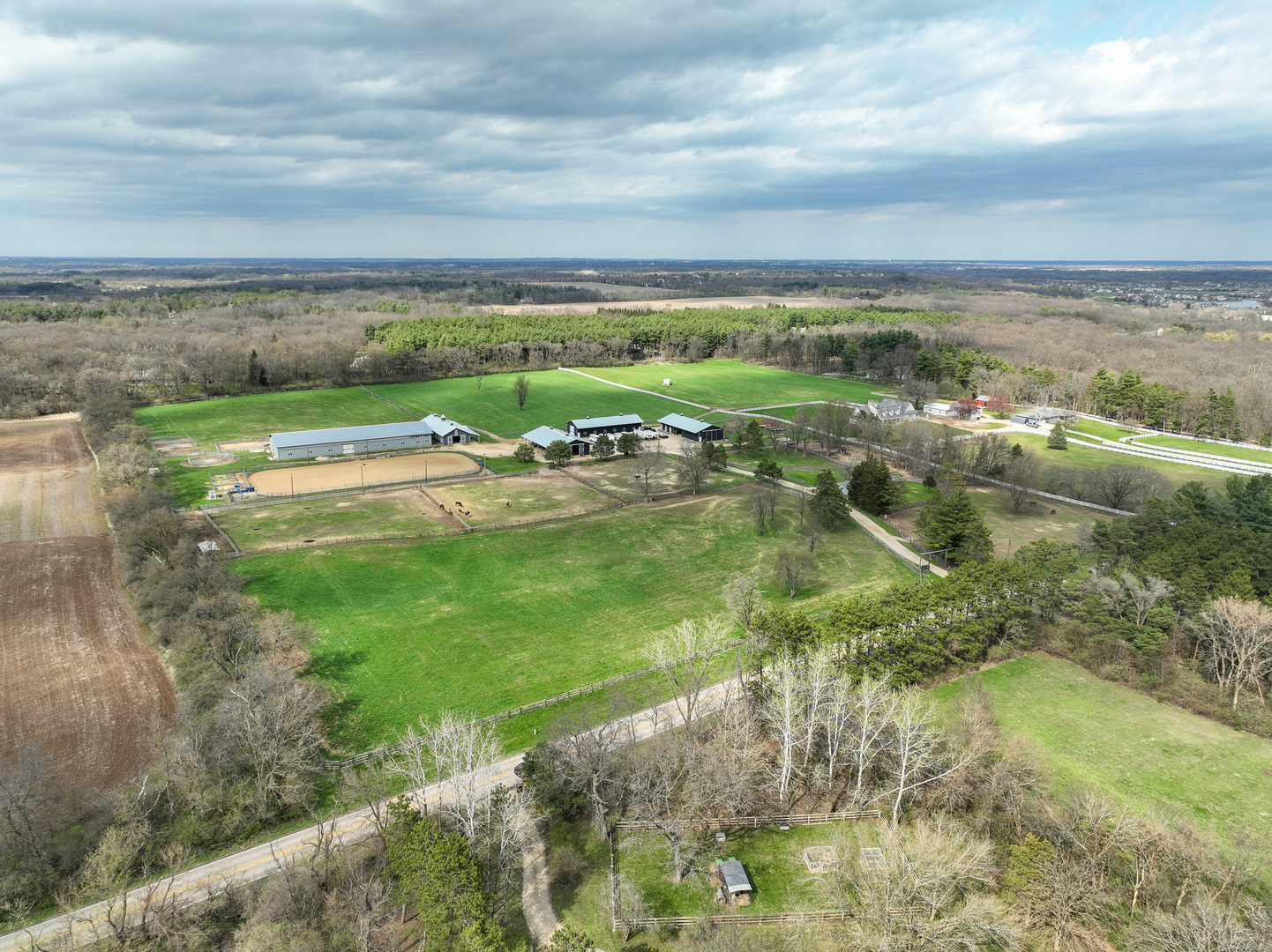 8206 Bull Valley Road Bull Valley, IL 60098 - Photo 9 of 56 a view of yard with ocean view
