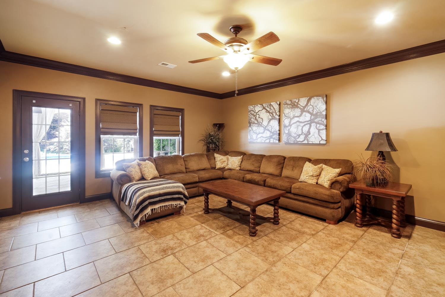 1621 Fair House Road Spring Hill, TN 37174 - Photo 13 of 30 a spacious bedroom with a bed and a chandelier
