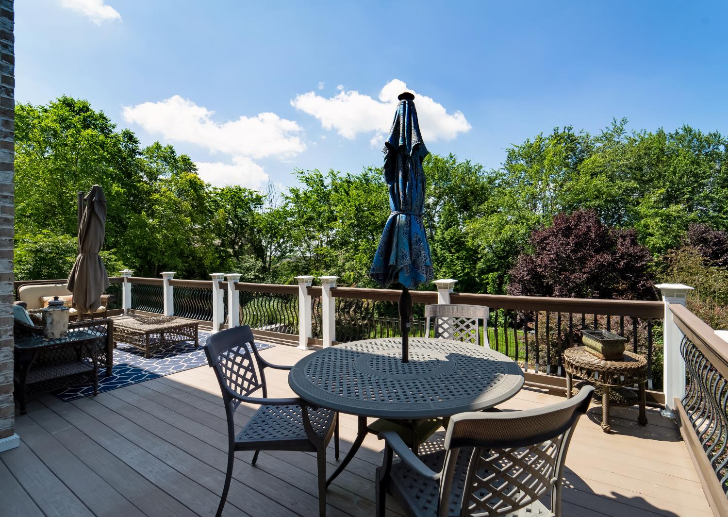 1621 Fair House Road Spring Hill, TN 37174 - Photo 21 of 30 a view of a balcony with table and chairs