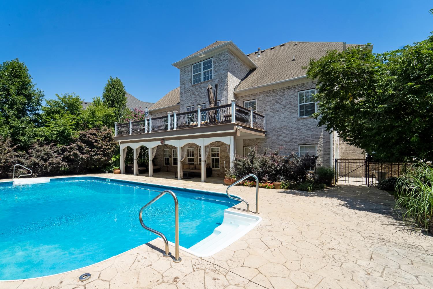 1621 Fair House Road Spring Hill, TN 37174 - Photo 25 of 30 a view of a house with pool and sitting area