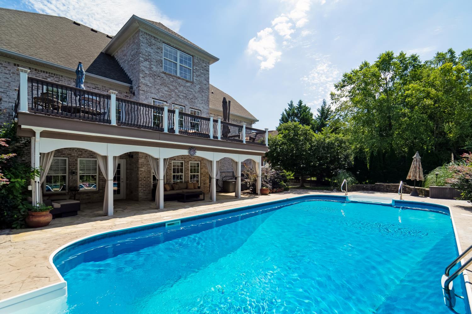 1621 Fair House Road Spring Hill, TN 37174 - Photo 26 of 30 a view of a house with pool and sitting area