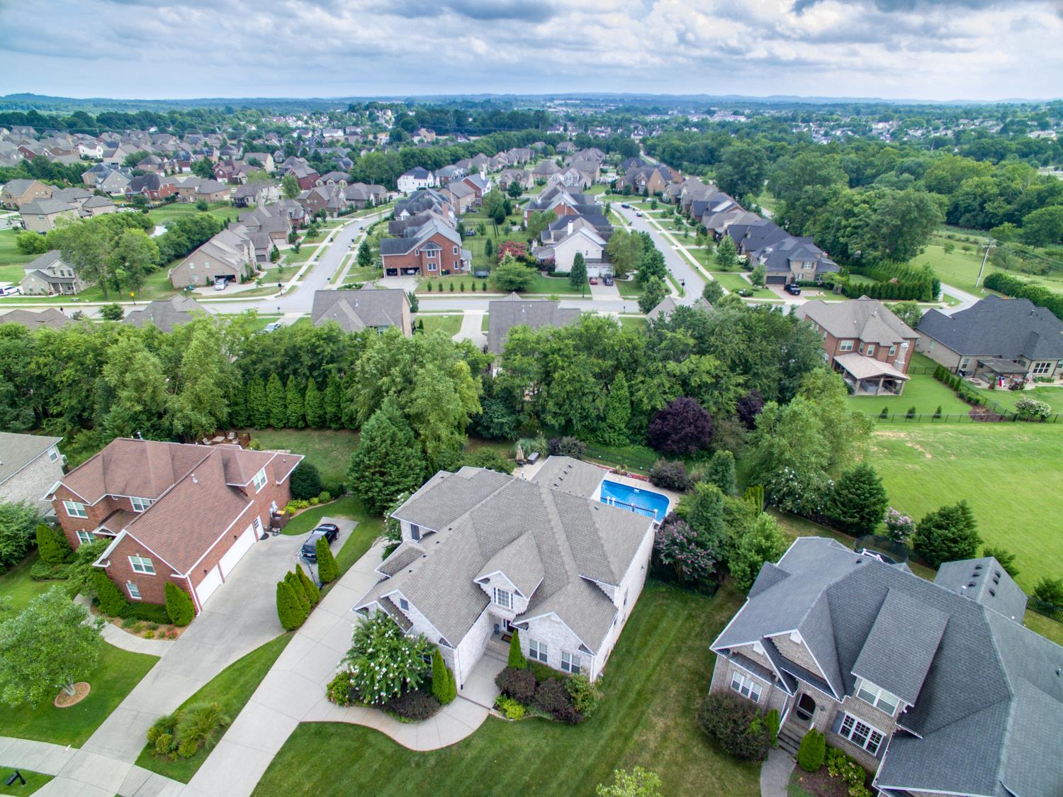 1621 Fair House Road Spring Hill, TN 37174 - Photo 29 of 30 an aerial view of multiple house