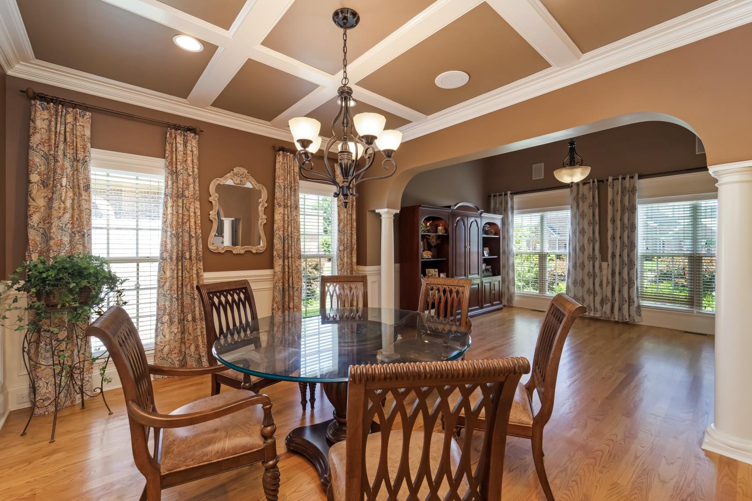 1621 Fair House Road Spring Hill, TN 37174 - Photo 5 of 30 a view of a dining room with furniture window and wooden floor