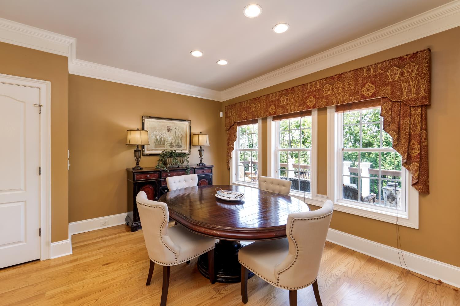 1621 Fair House Road Spring Hill, TN 37174 - Photo 8 of 30 a view of a dining room with furniture window and wooden floor