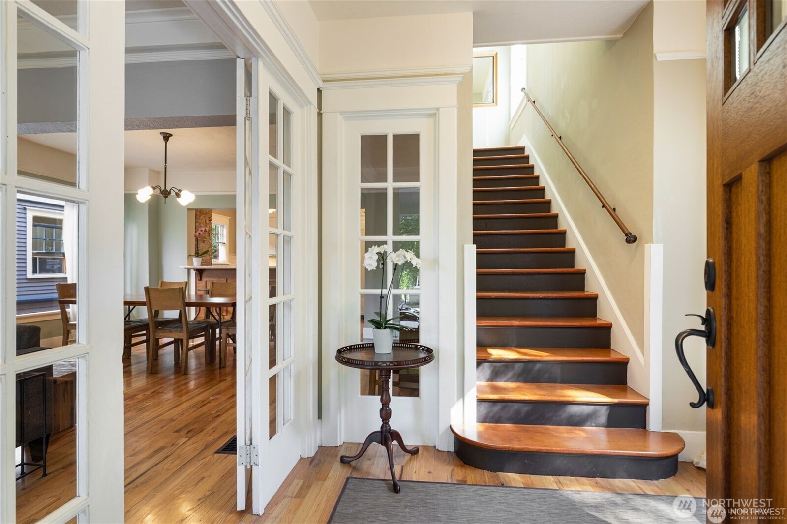 2430 8th Avenue West Seattle, WA 98119 - Photo 4 of 34 a view of entryway and hall with wooden floor