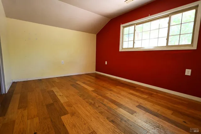 a close view of closet