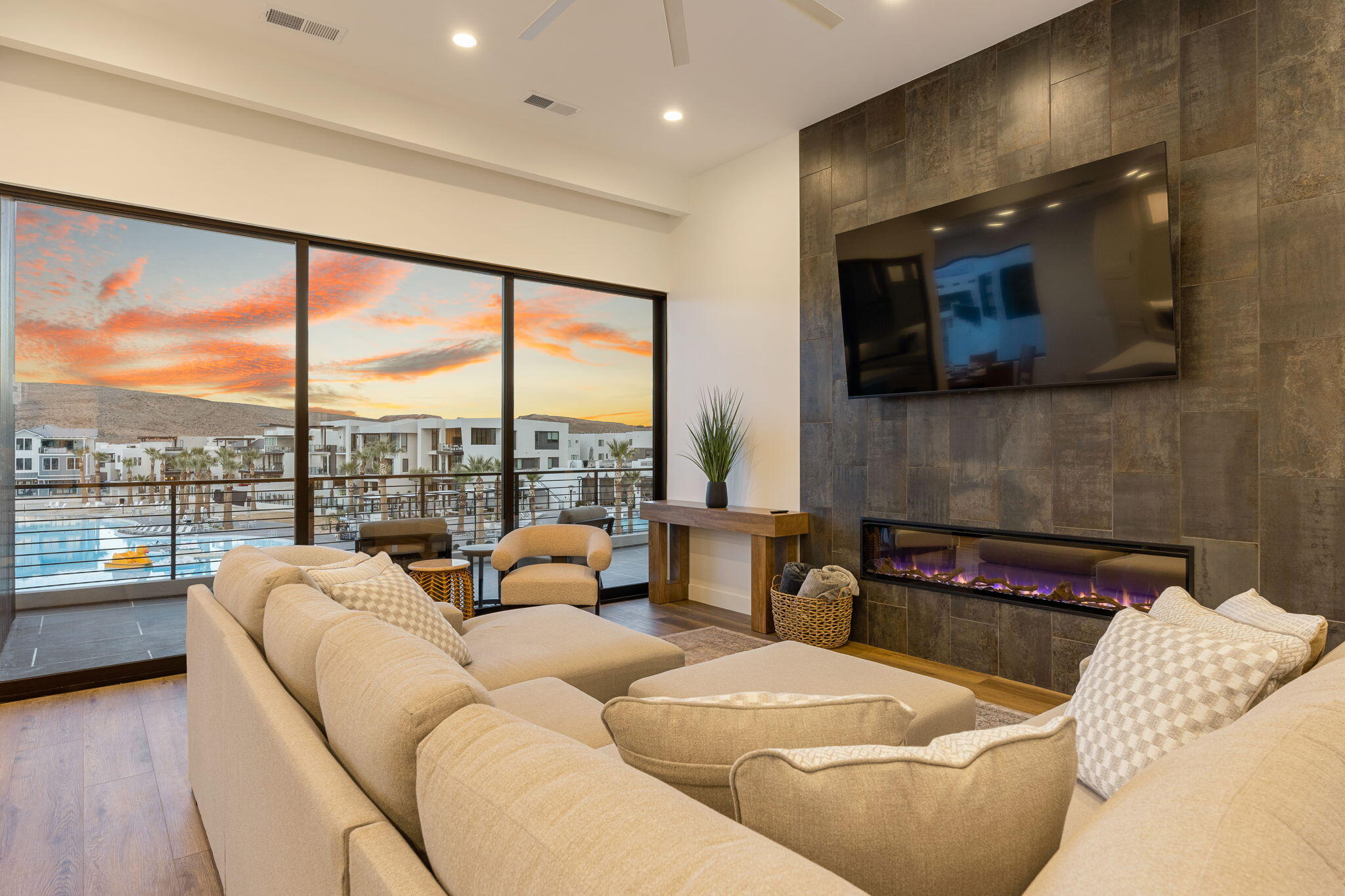 5495 South Copper Pearl Lane St. George, UT 84790 - Photo 34 of 37 Indoor comfort meets outdoor beauty