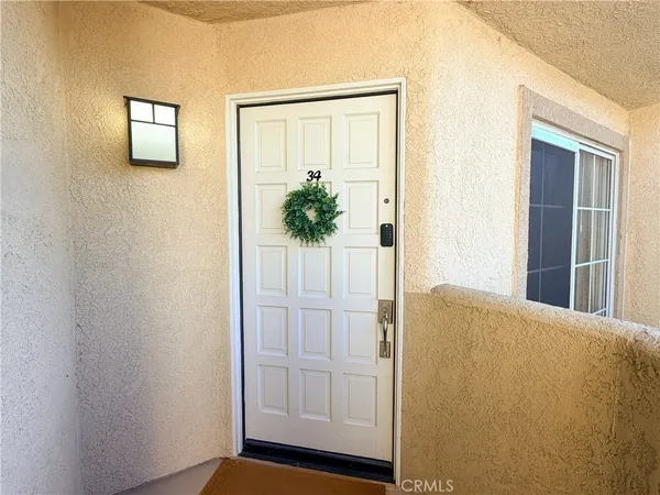 a view of front door