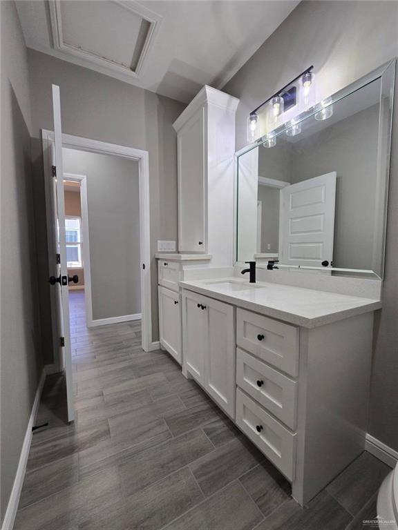 1204 Cornerstone Loop Rio Grande City, TX 78582 - Photo 9 of 15 a spacious bathroom with double sink and mirror