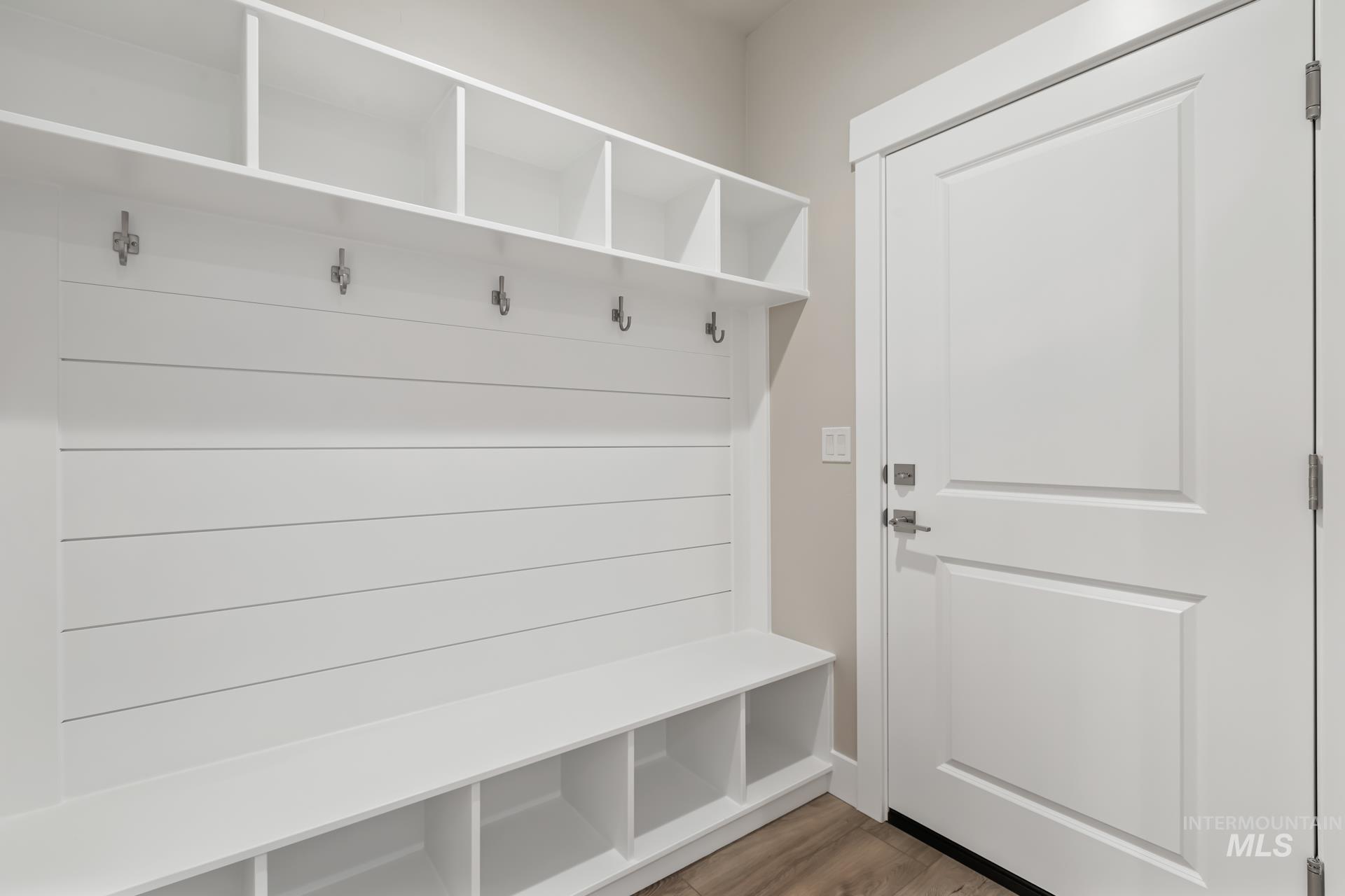 385 South Strut Way Boise, ID 83716 - Photo 6 of 30 Mudroom featuring light wood-style floors