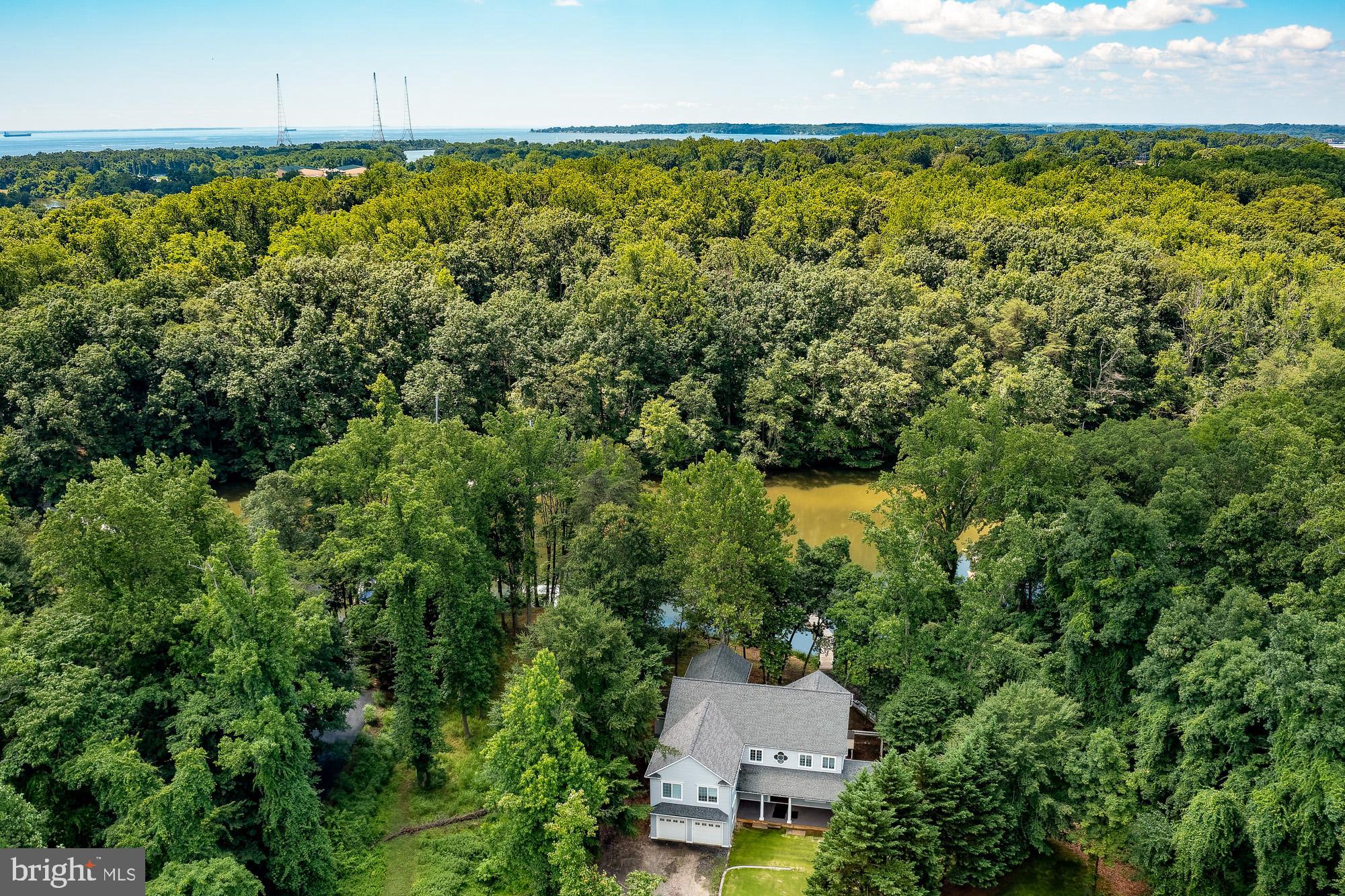 357 Forest Beach Road Annapolis, MD 21409 - Photo 41 of 91 an aerial view of a house with a yard