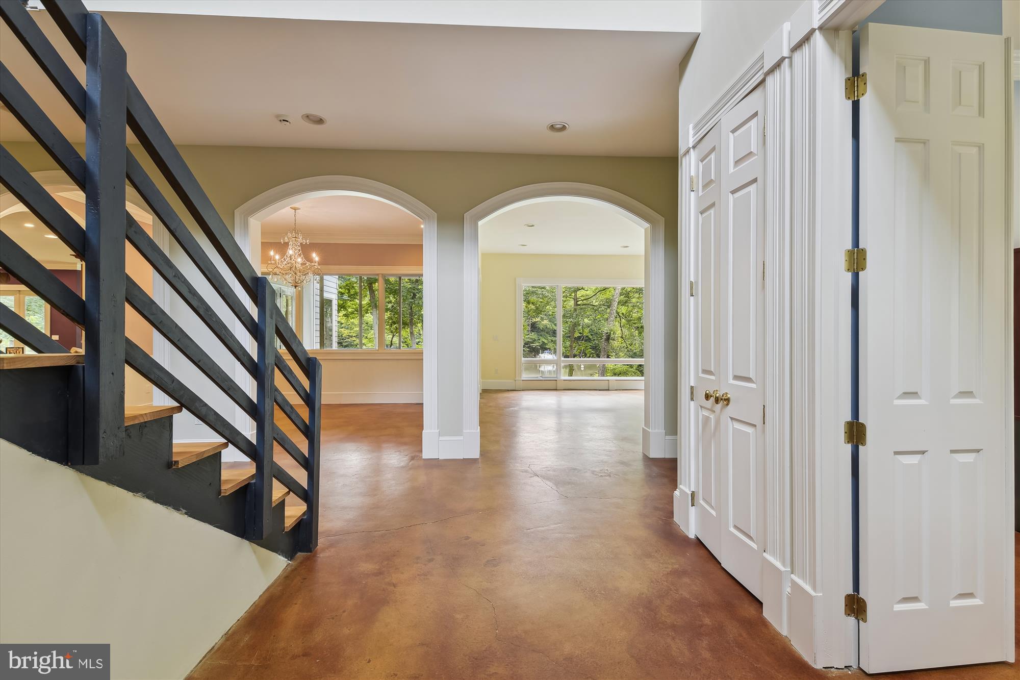 357 Forest Beach Road Annapolis, MD 21409 - Photo 6 of 91 a view of entryway and hall with wooden floor