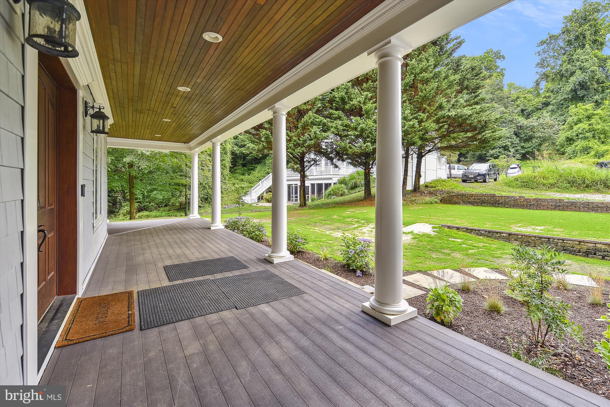 357 Forest Beach Road Annapolis, MD 21409 - Photo 61 of 91 a view of porch with a garden