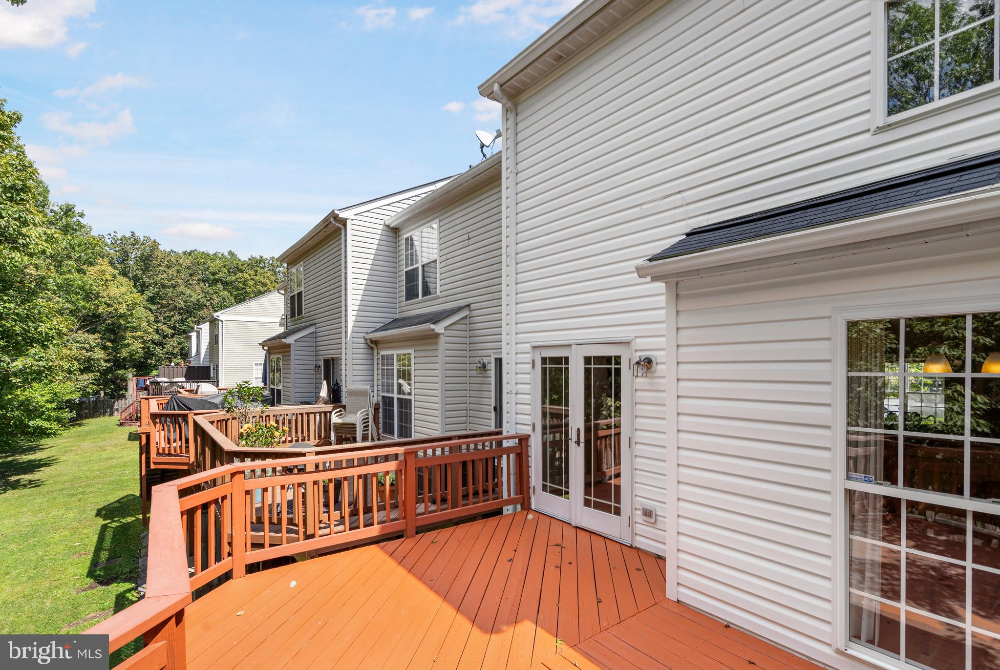 4520 Ingham Road Owings Mills, MD 21117 - Photo 32 of 38 Large Deck Area for Entertaining