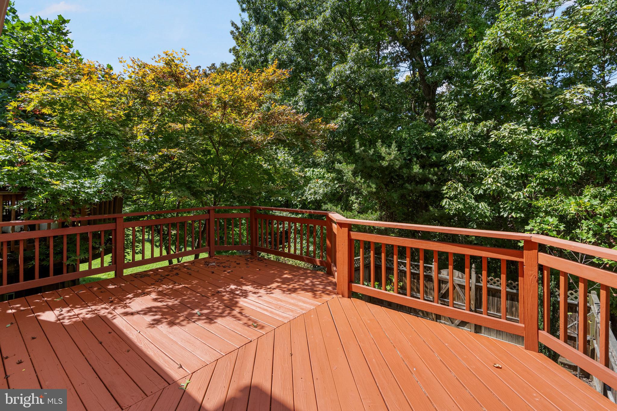4520 Ingham Road Owings Mills, MD 21117 - Photo 33 of 38 Expansive Deck with a Serene View