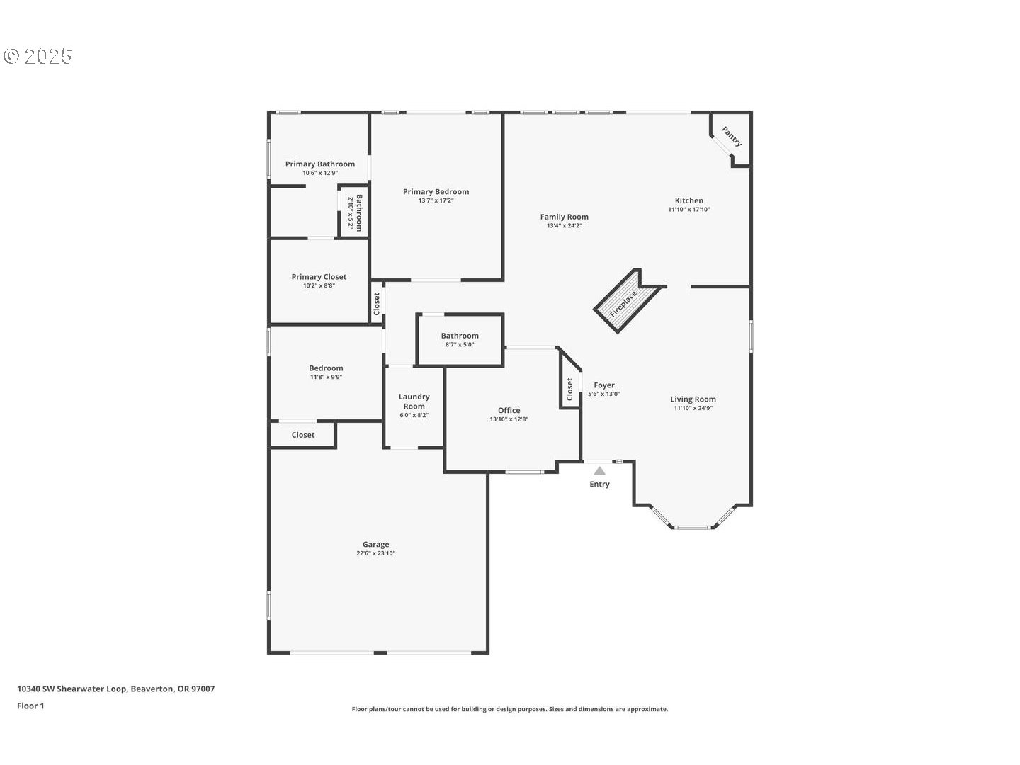 10340 Southwest Shearwater Loop Beaverton, OR 97007 - Photo 48 of 48 Floor Plan