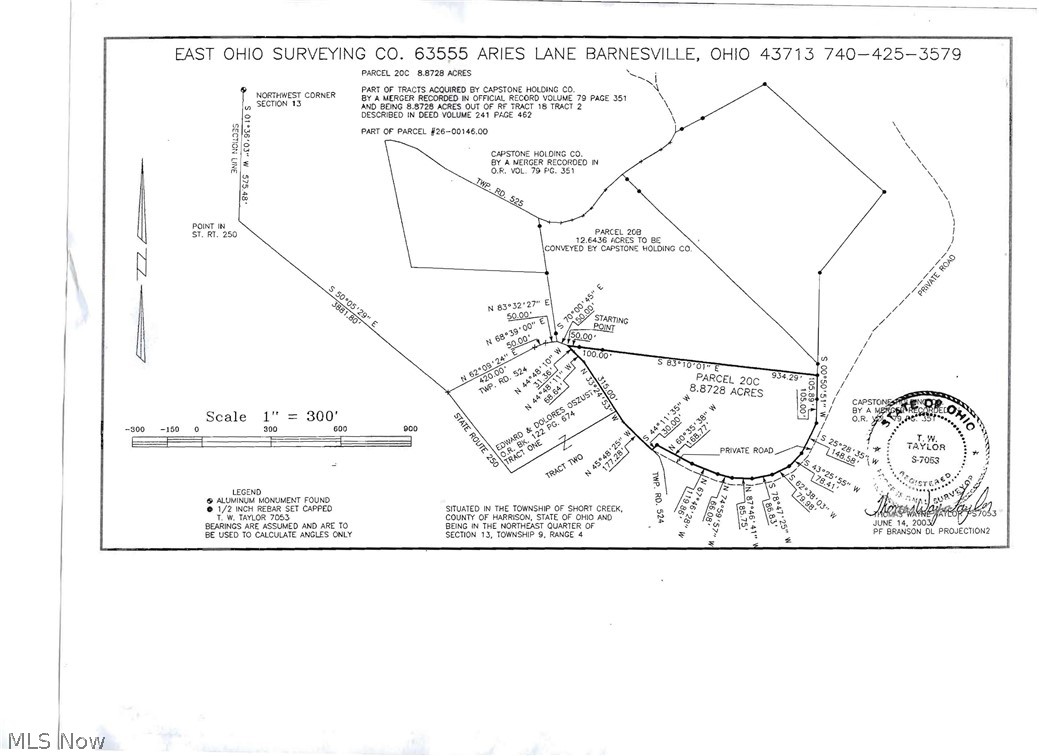 77401 Branson Road Cadiz, OH 43907 - Photo 2 of 6 Survey