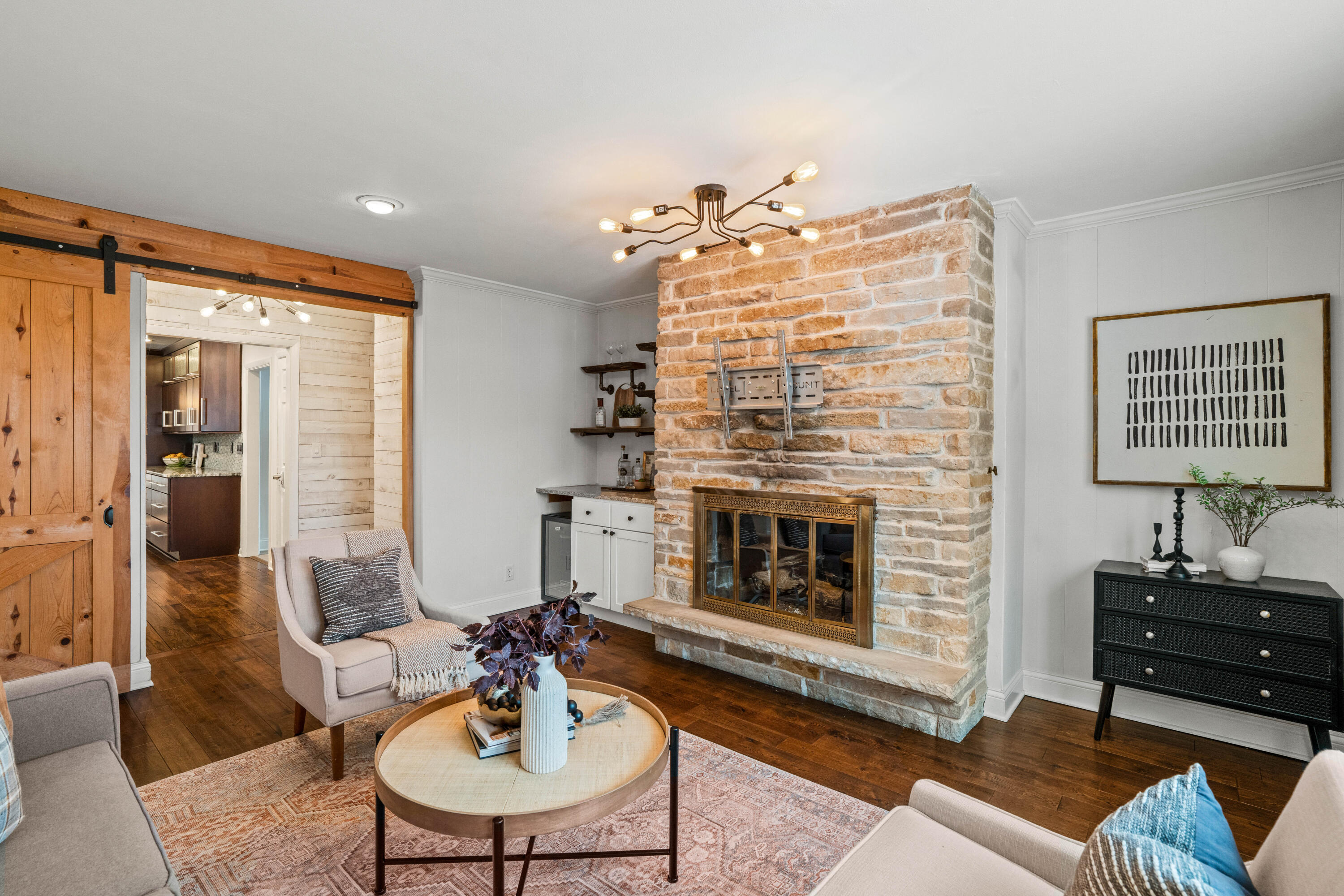 8930 North Maitland Road Bayside, WI 53217 - Photo 17 of 47 Family Room with Gas Fireplace