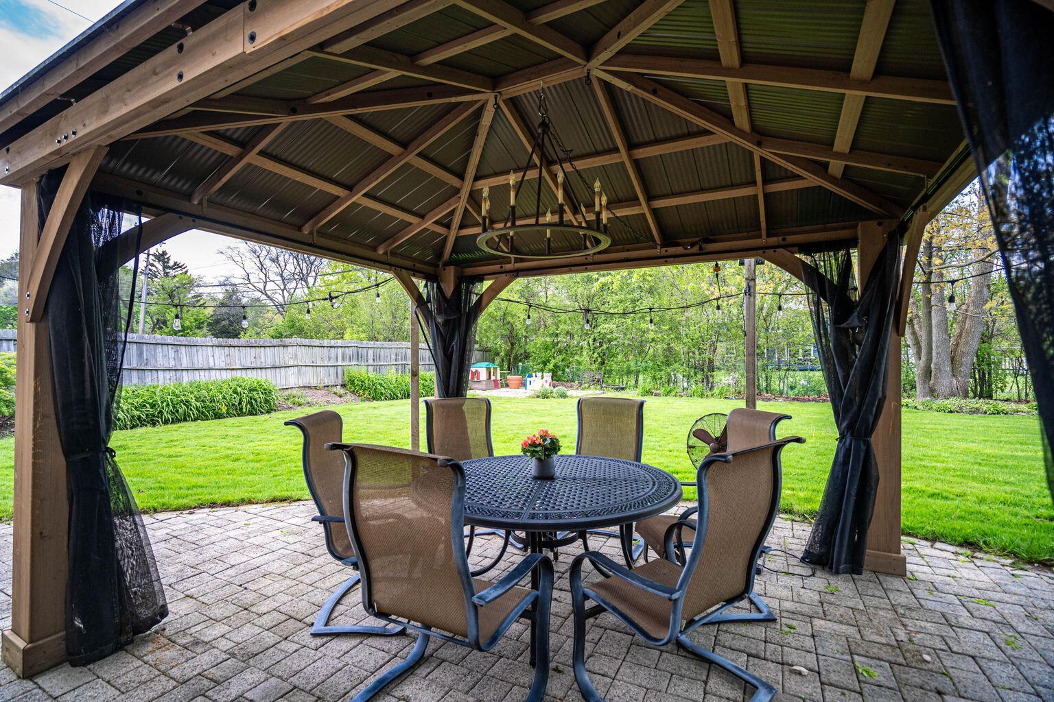 8930 North Maitland Road Bayside, WI 53217 - Photo 45 of 47 Gazebo on Back Paver Patio