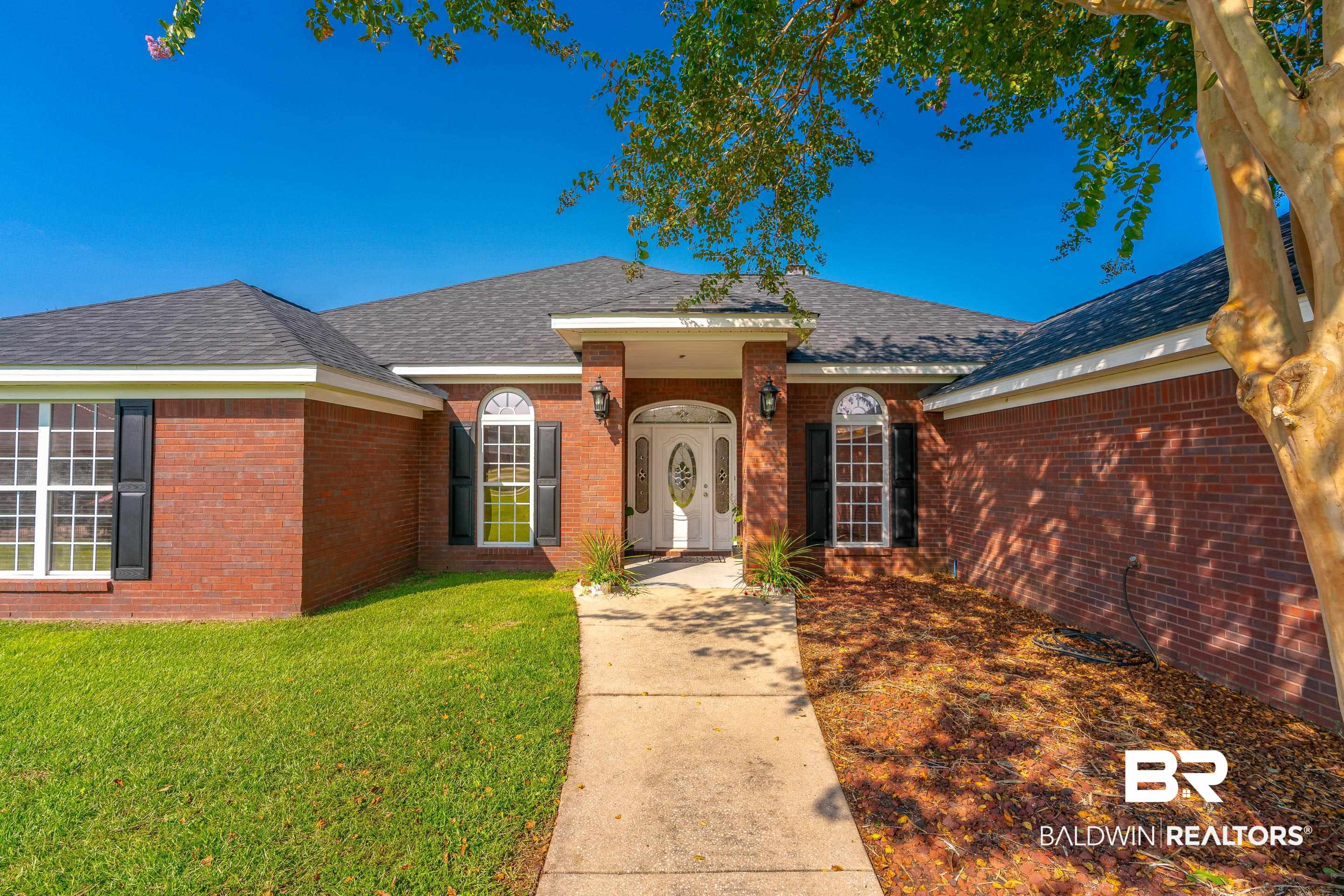 9477 Deerfield Drive Irvington, AL 36544 - Photo 54 of 58 Single story home featuring a front lawn