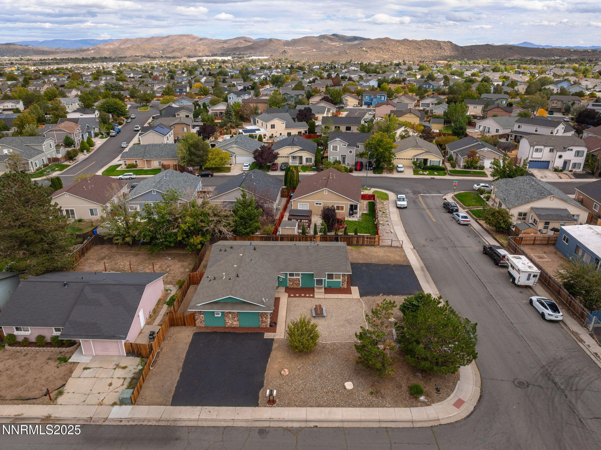 10005 Sagewood Drive Reno, NV 89506 - Photo 3 of 43 an aerial view of residential houses with outdoor space