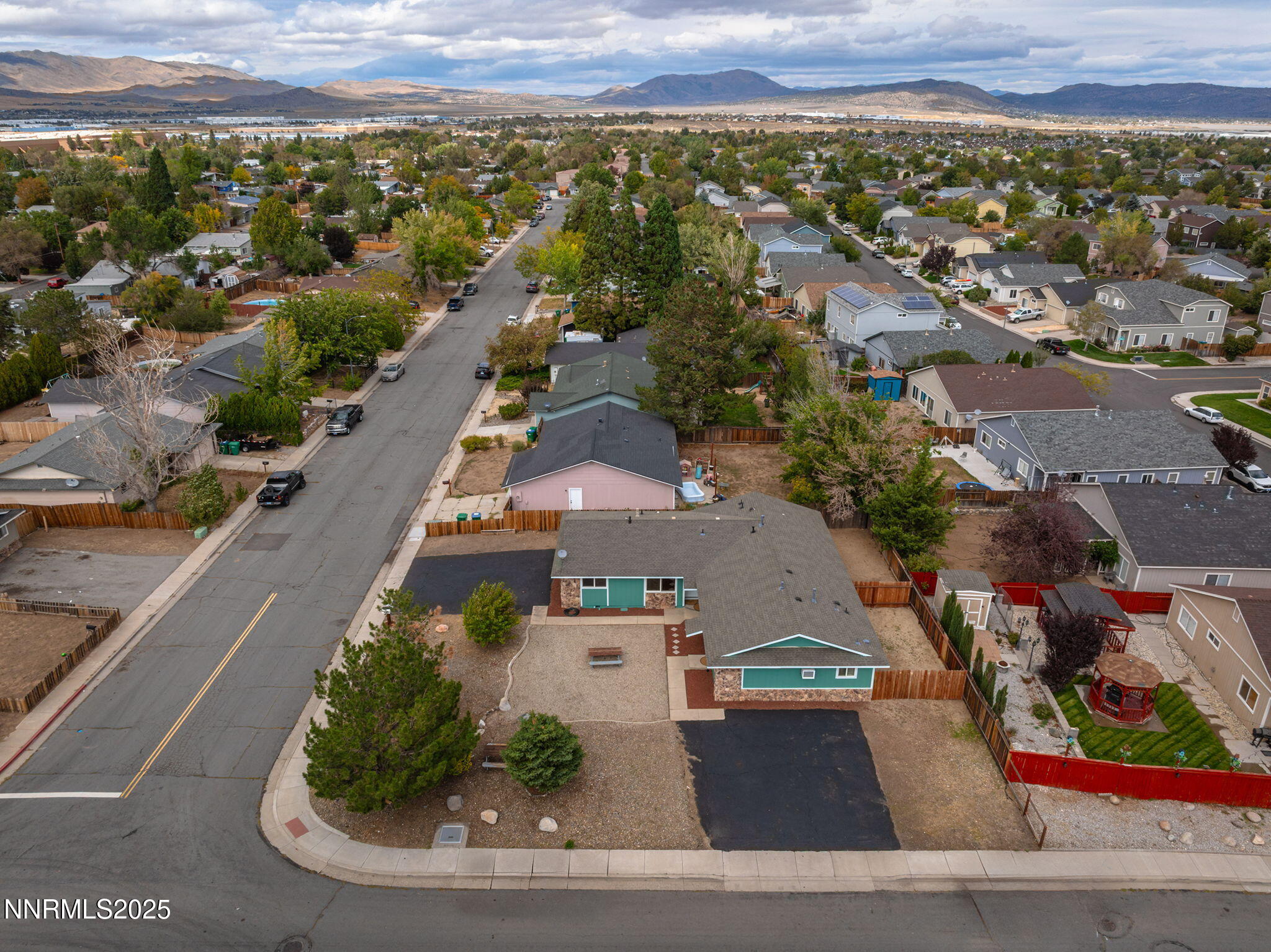 10005 Sagewood Drive Reno, NV 89506 - Photo 4 of 43 an aerial view of a house with a yard