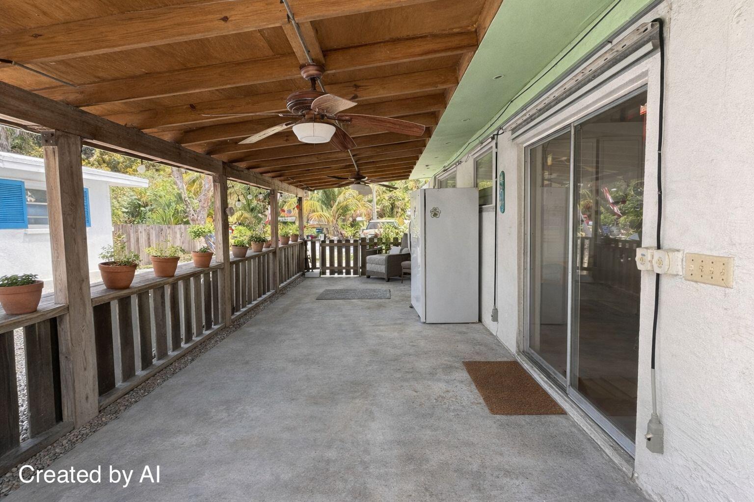 110 East Ridge Road Islamorada, FL 33036 - Photo 28 of 30 a view of a porch