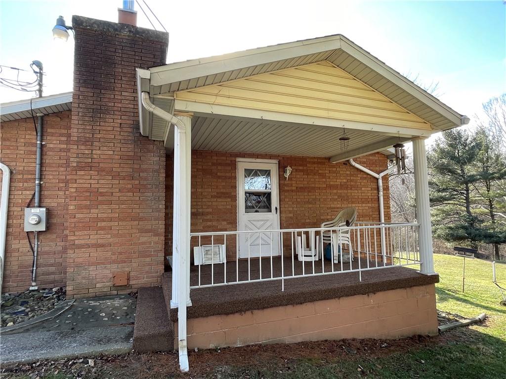 535 Broadford Road Connellsville, PA 15425 - Photo 14 of 16 Covered side porch