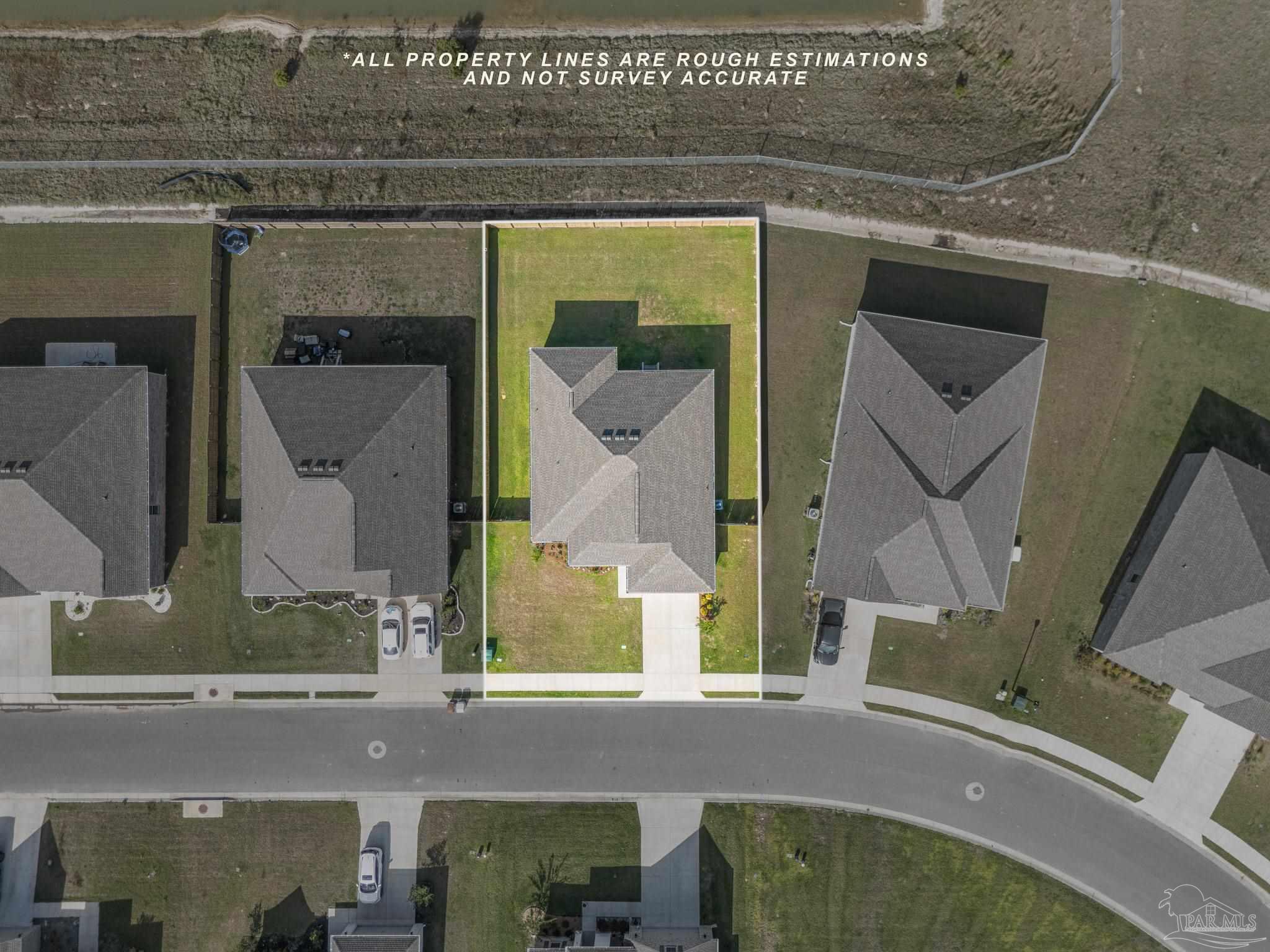 5380 Adeline Circle Pace, FL 32571 - Photo 32 of 35 a bird view of a house