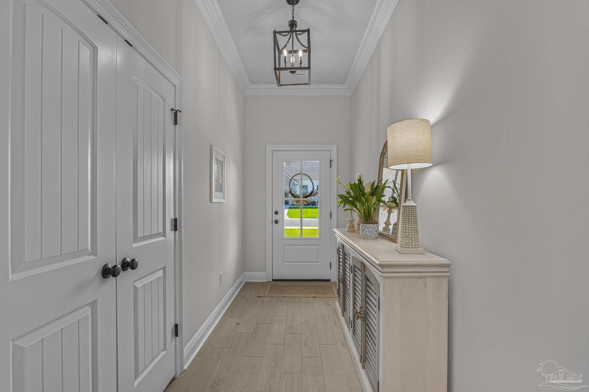 5380 Adeline Circle Pace, FL 32571 - Photo 4 of 35 a view of hallway with livingroom and furniture