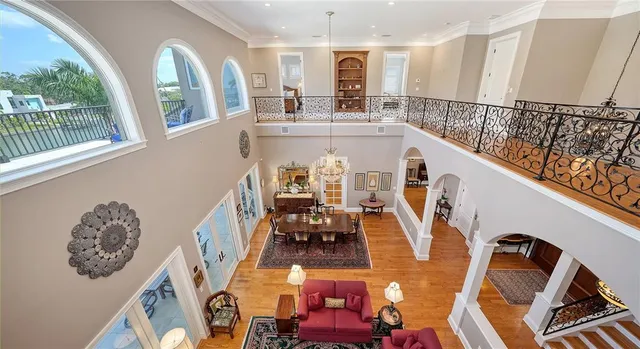 a view of a chairs and table in the terrace
