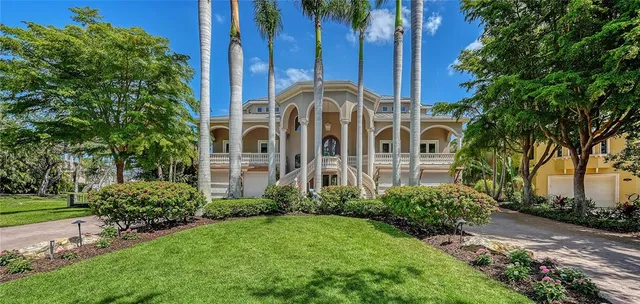 a view of balcony with two chairs