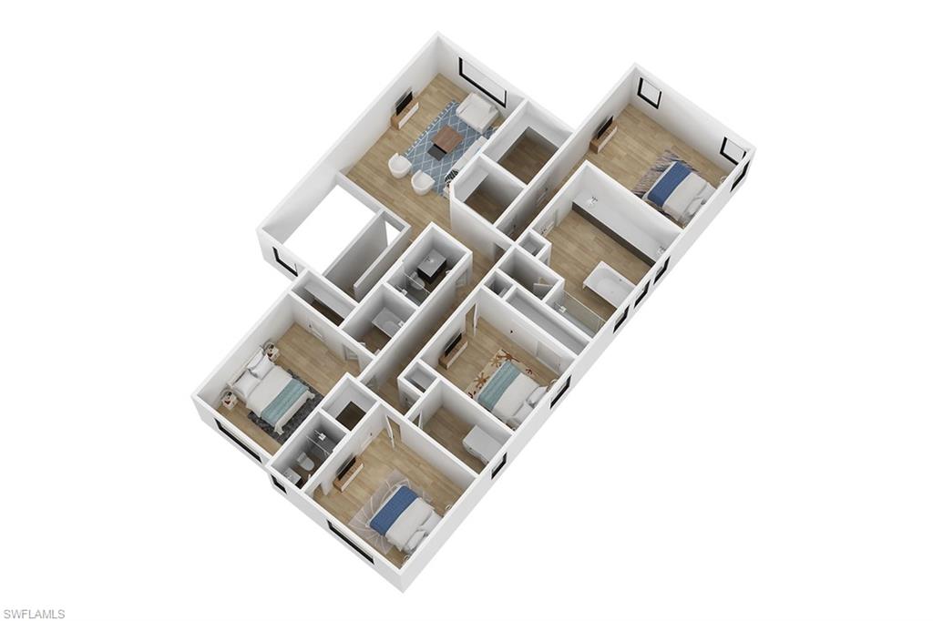 20458 Fair Oak Lane Estero, FL 33928 - Photo 39 of 40 3D Floor plan - 2nd Floor