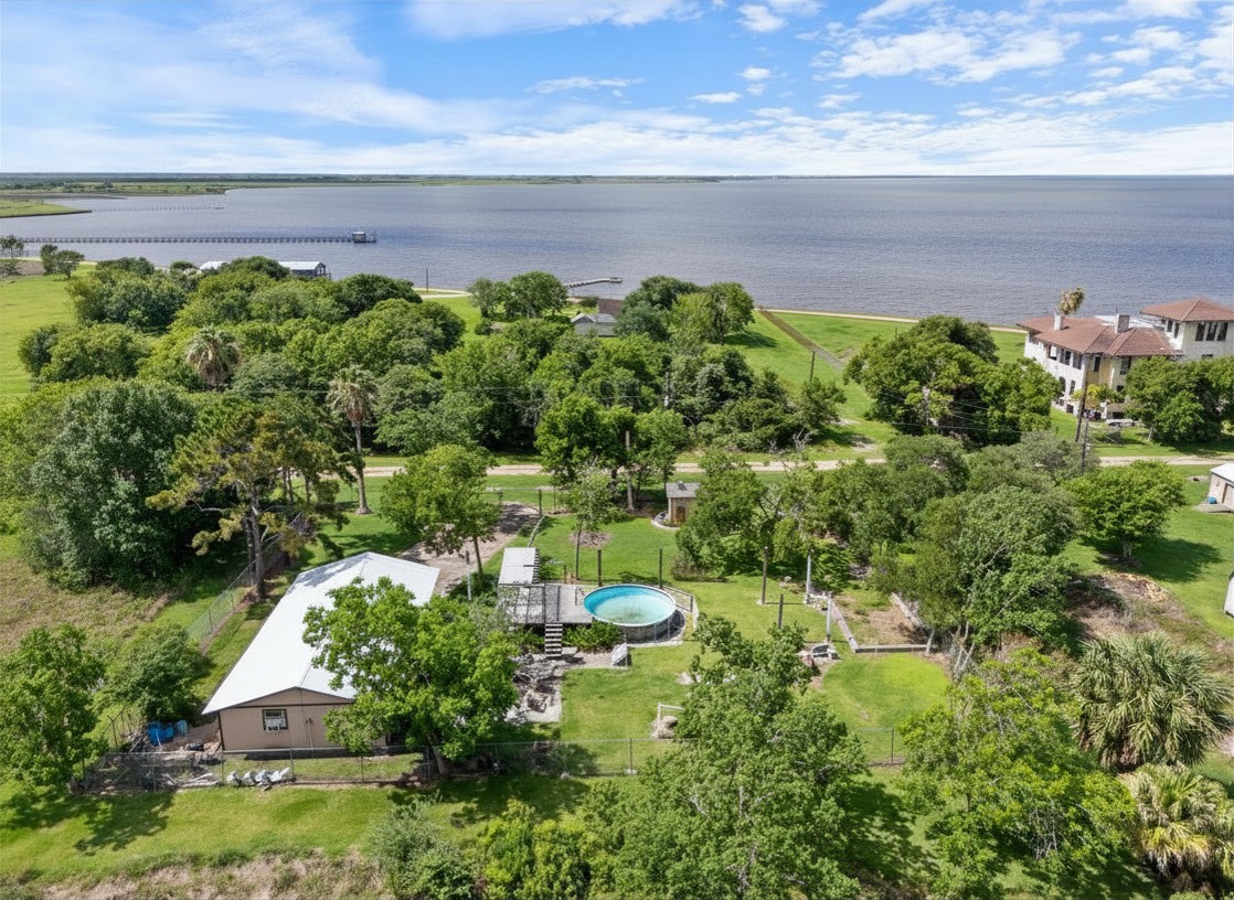 182 Smith Road Palacios, TX 77465 - Photo 3 of 23 a aerial view of a house with a yard