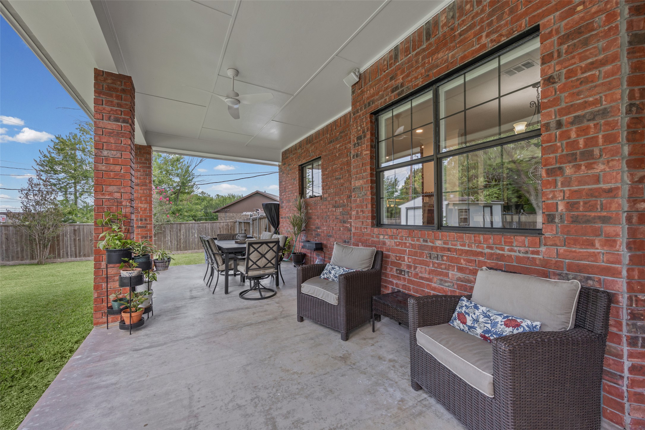 2000 Spinel Road Pflugerville, TX 78660 - Photo 22 of 31 A spacious covered patio provides an ideal setting for outdoor dining and relaxation.