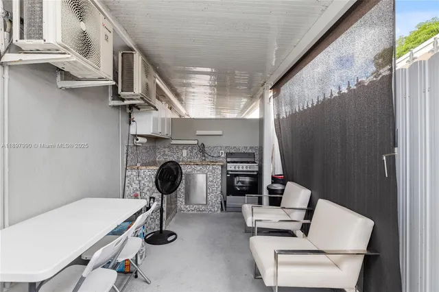 a view of workspace with furniture