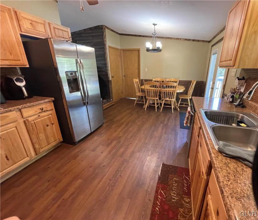 147 Tilly Lane Effort, PA 18330 - Photo 18 of 48 a dining room with furniture and wooden floor