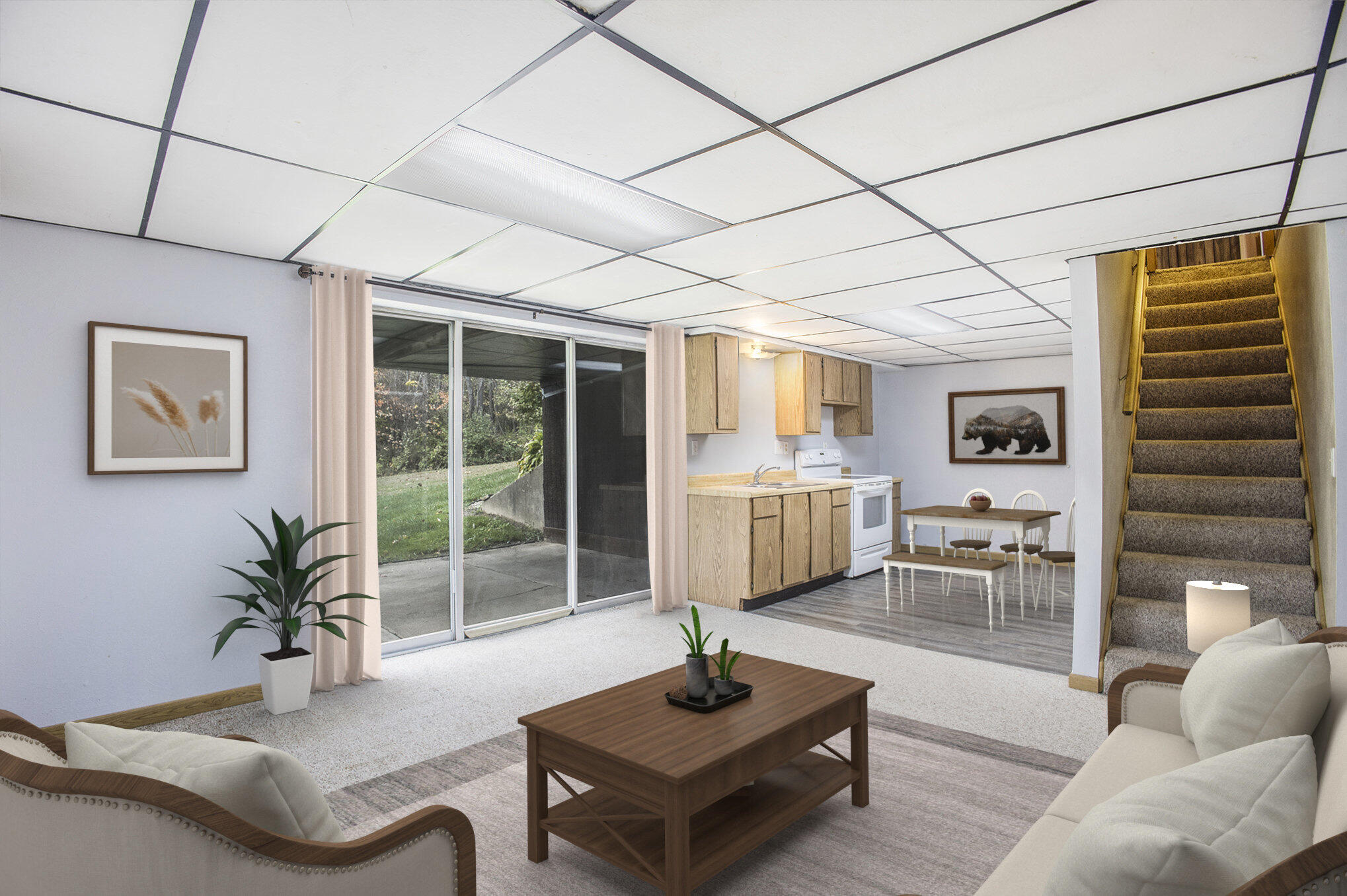 6371 Wood School Road Freeport, MI 49325 - Photo 25 of 44 6371 Wood School Basement Virtual