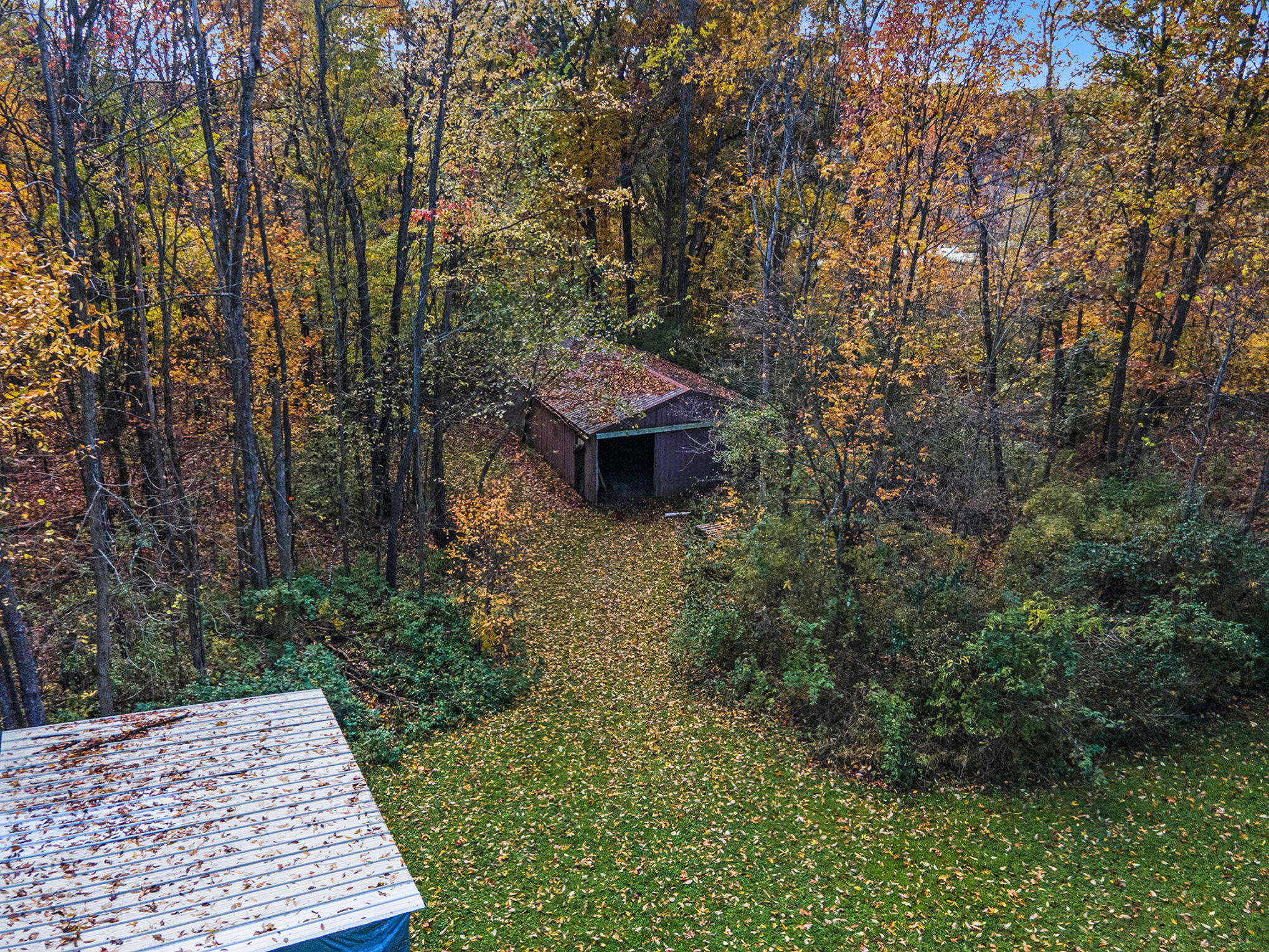 6371 Wood School Road Freeport, MI 49325 - Photo 44 of 44 6371 Wood School Pole Barn Areial