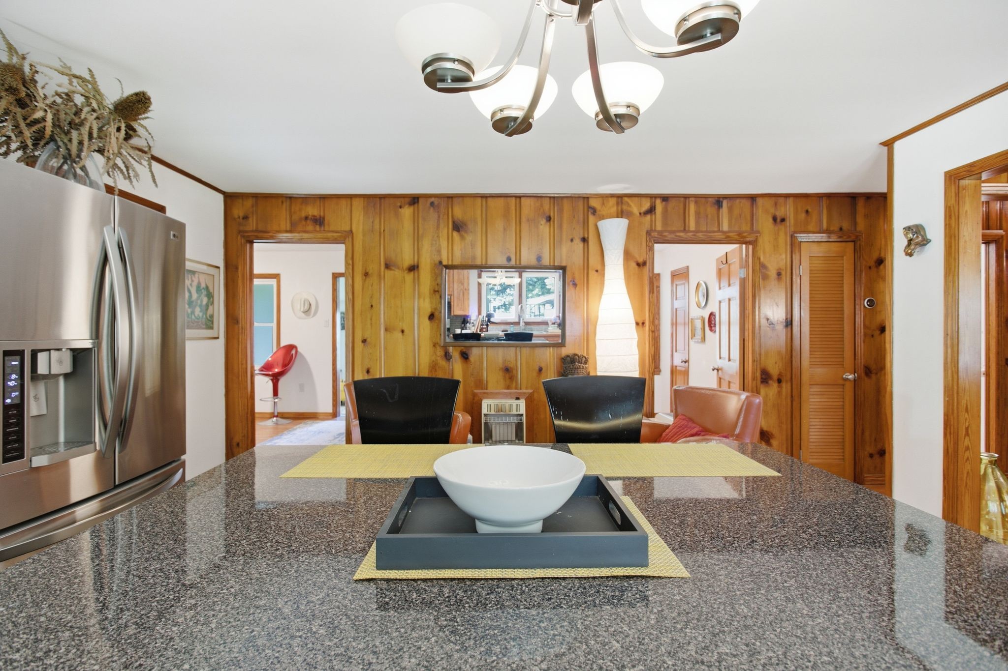 150 Toms Creek Road Linden, TN 37096 - Photo 4 of 23 a living room with a couch and a chandelier