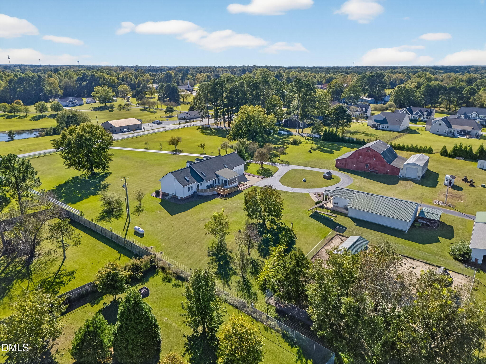 1190 Sanders Road Benson, NC 27504 - Photo 2 of 78 129-web-or-mls-DJI_20251017153542_0060_D