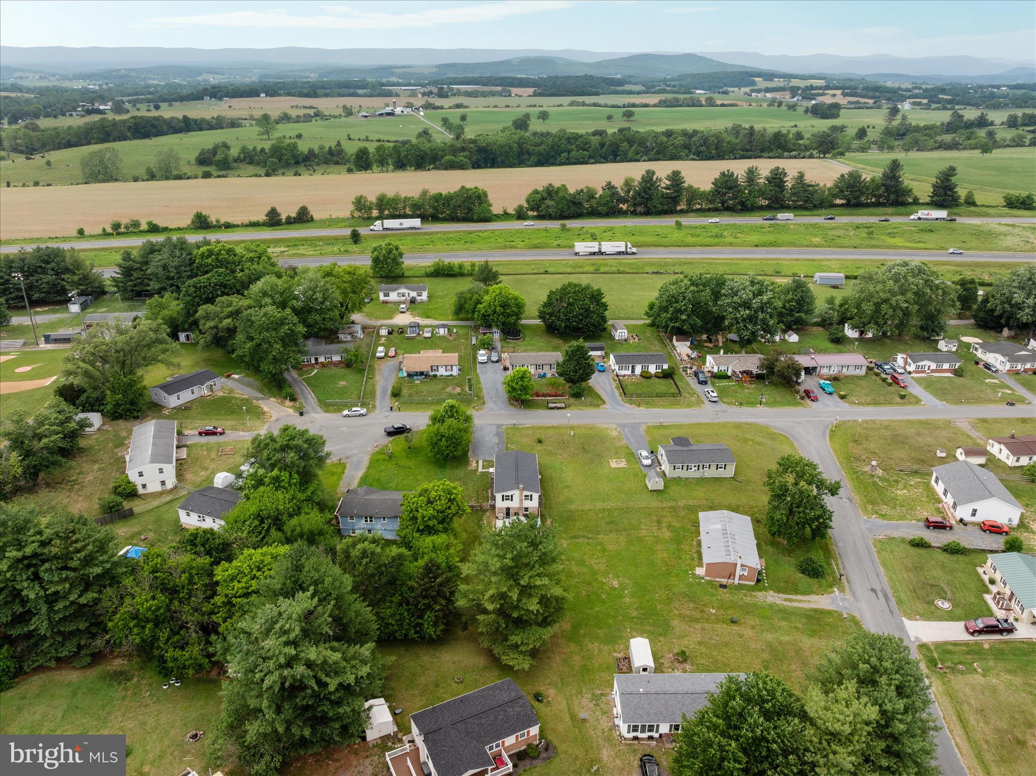 5848 Cardinal Street Mount Jackson, VA 22842 - Photo 37 of 43 Aerial view