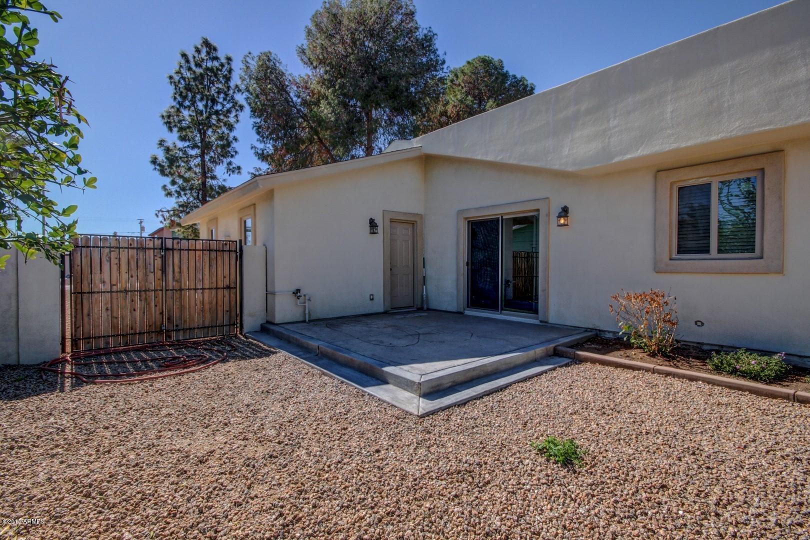 3028 East Charter Oak Road Phoenix, AZ 85032 - Photo 30 of 30 Patio on East side off Dining Room