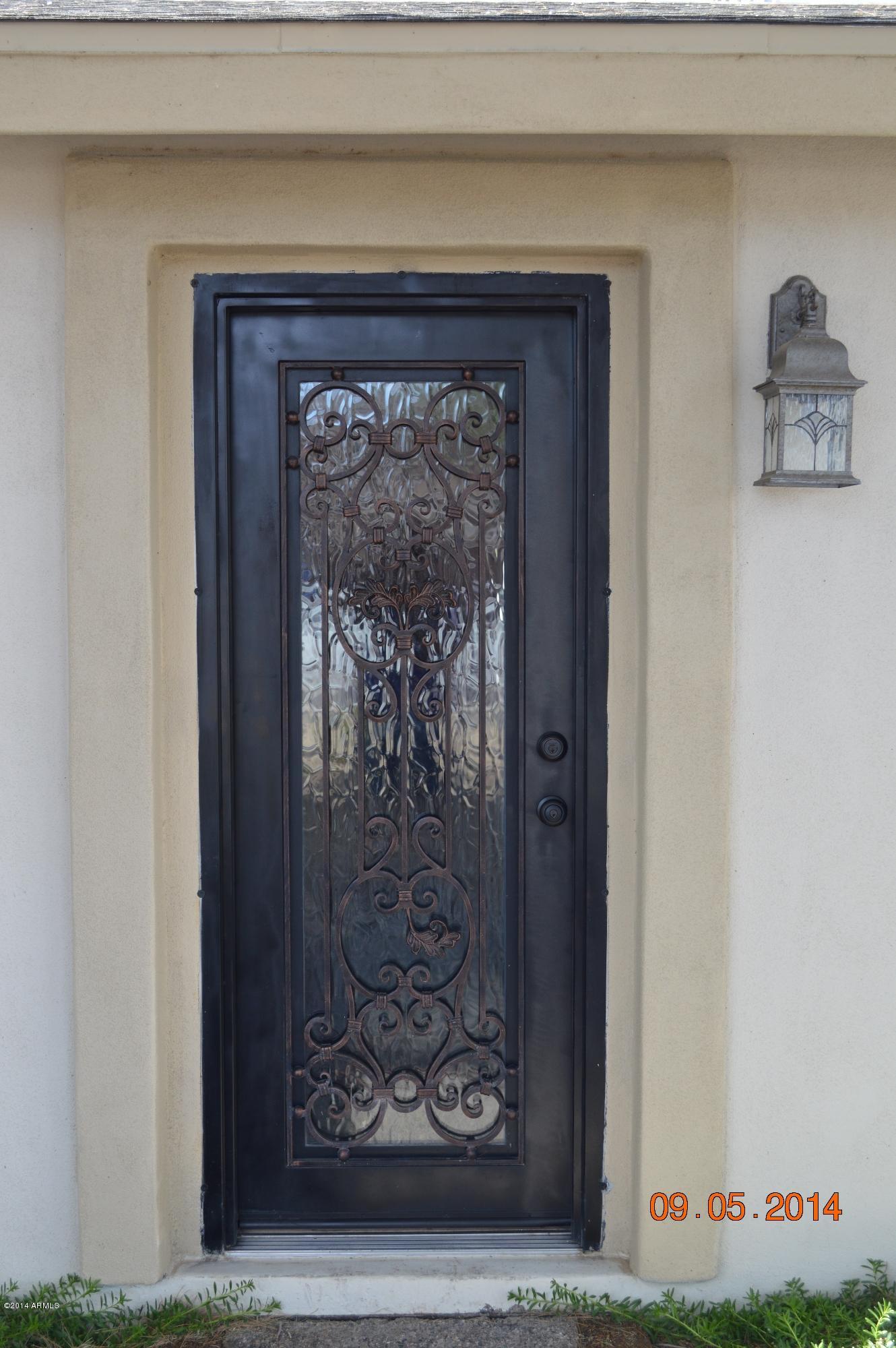 3028 East Charter Oak Road Phoenix, AZ 85032 - Photo 4 of 30 Custom Metal Front Door